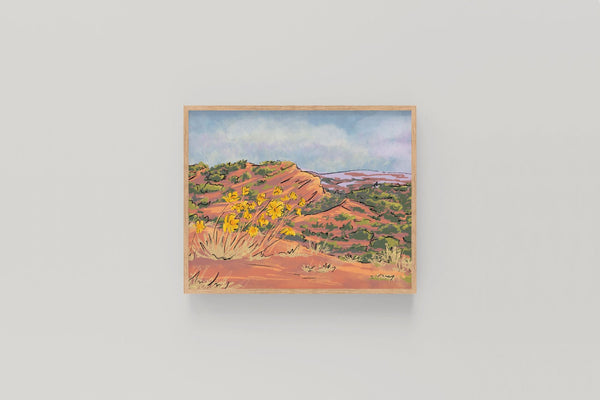 desert flower print - 1