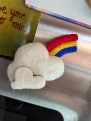 Cloud & Rainbow Magnet - 1