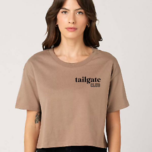 Tailgate Club Crop Tee - 1