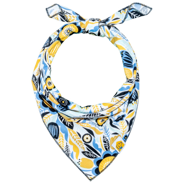 Geometric Wildflower Dog Bandana - 1