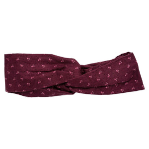 Deep Mauve Matching Human Headband - 1