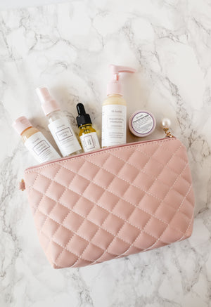 Full Skincare On The Go Travel Set with Pouch - 1