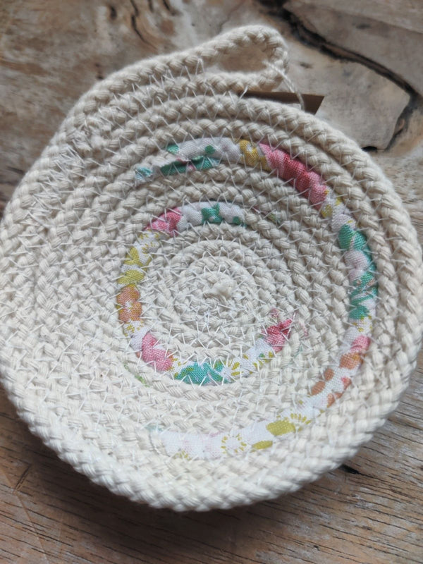 Small Cotton Rope Bowl - 2