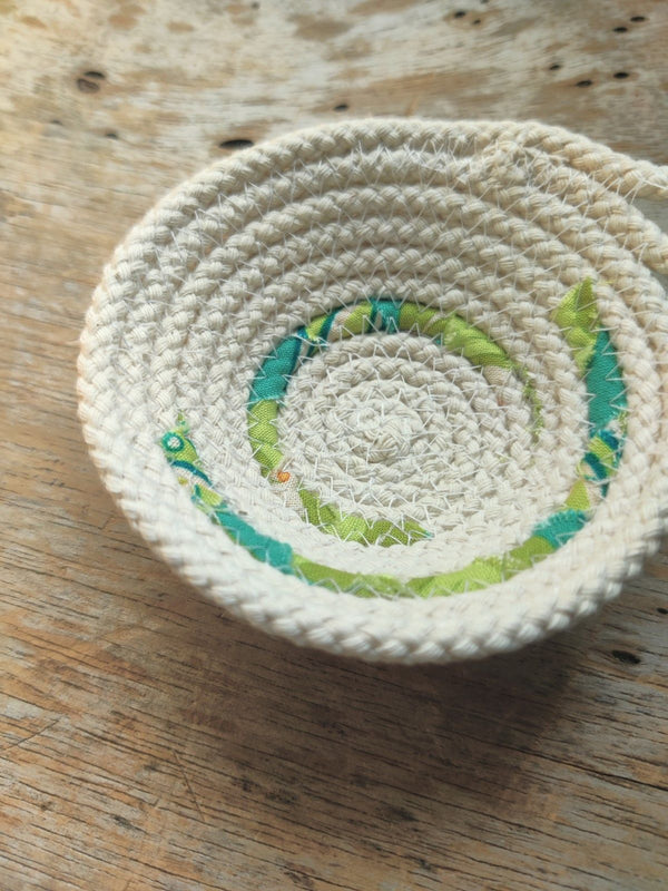Small Cotton Rope Bowl - 7