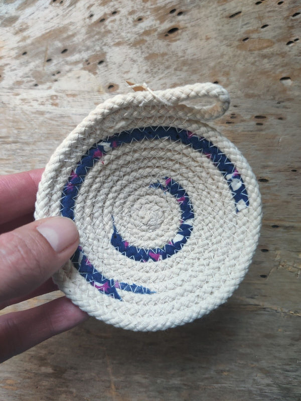 Small Cotton Rope Bowl - 9