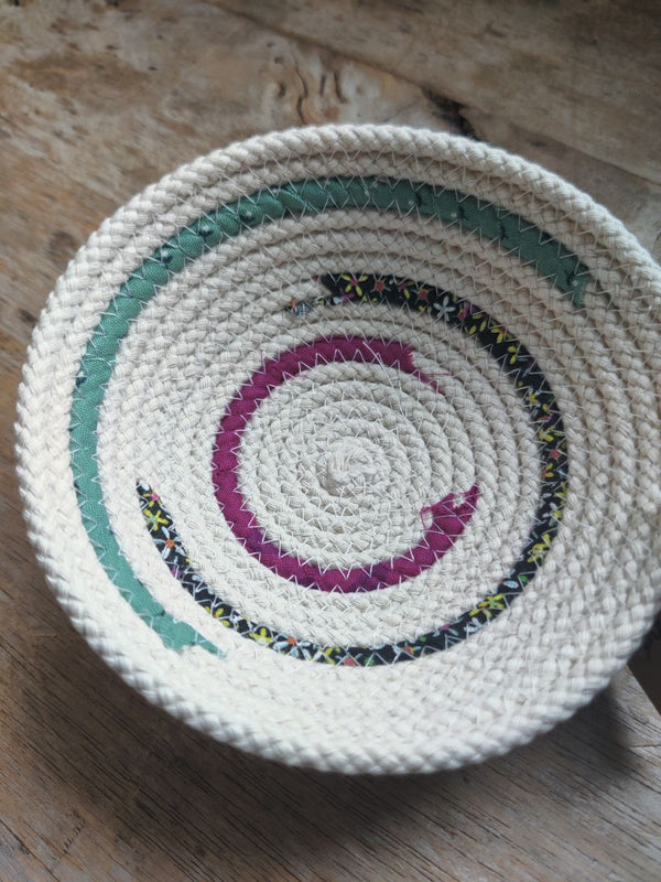 Large Cotton Rope Bowl - 3