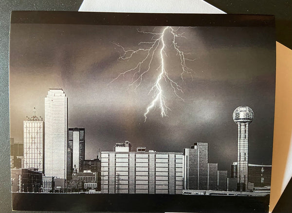 Dallas Storm Skyline Photography Print - 4