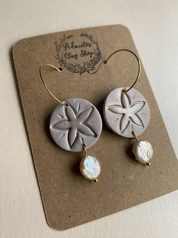 Sand dollar Earrings - 2
