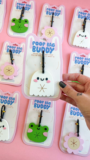 Ghost Poop Bag Buddy - 1