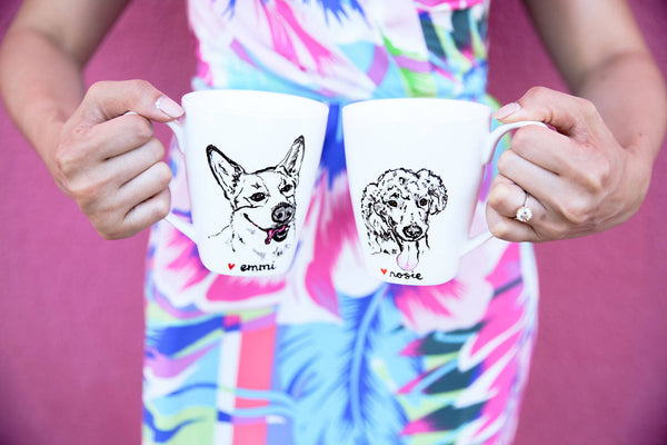 Custom Pet Portrait Mug