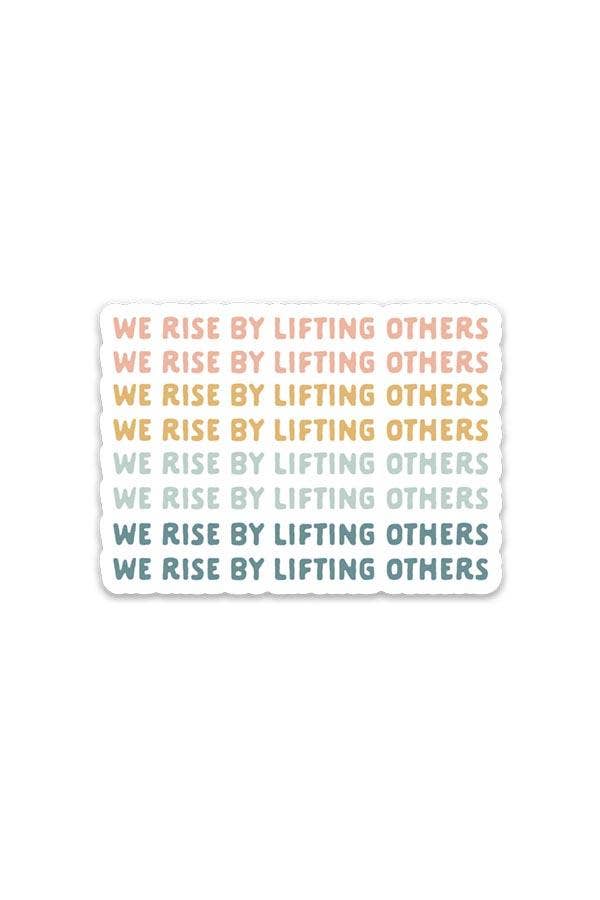we rise | sticker