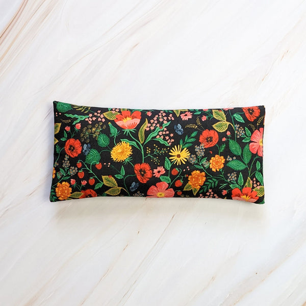 Poppy Fields Black Rifle Paper Co Eye Pillow - Unscented - 1