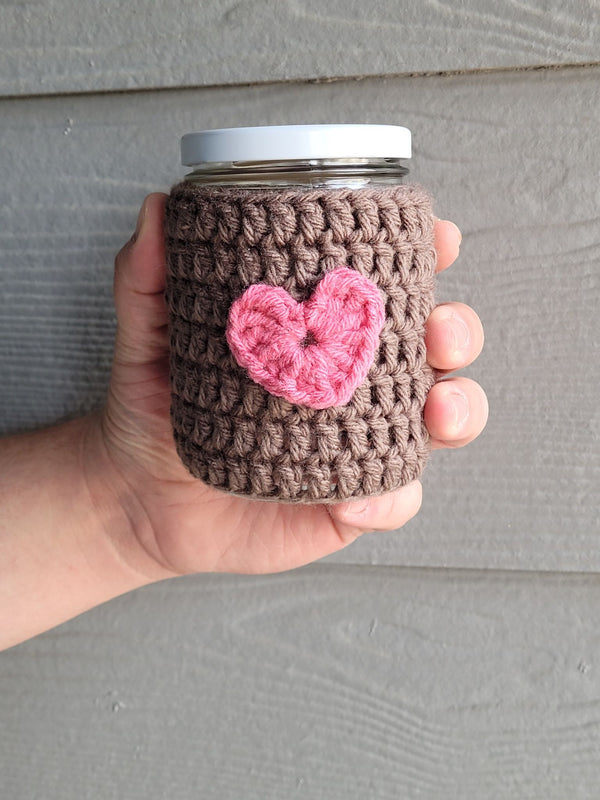 Heart Coffee Cozy - 1