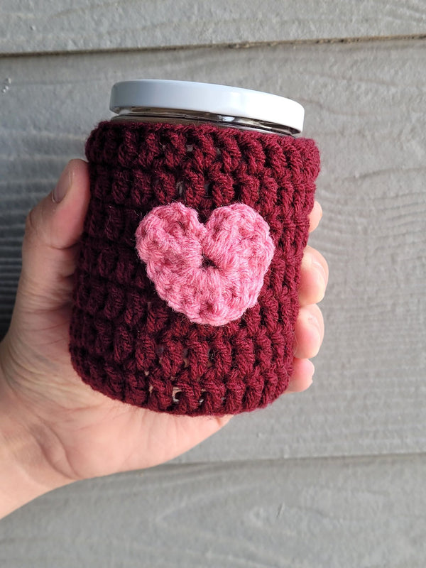 Heart Coffee Cozy - 3