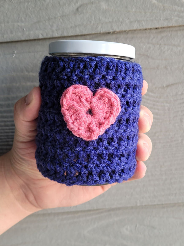 Heart Coffee Cozy - 4