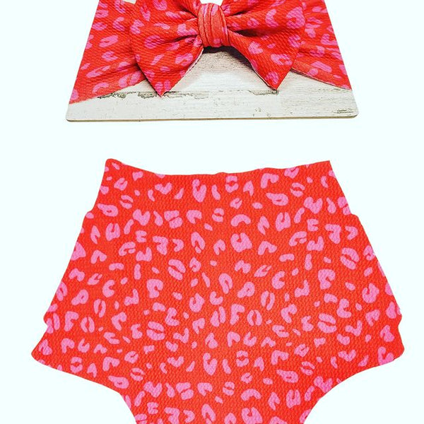 Wild about Love Bummie and Hair Accessories