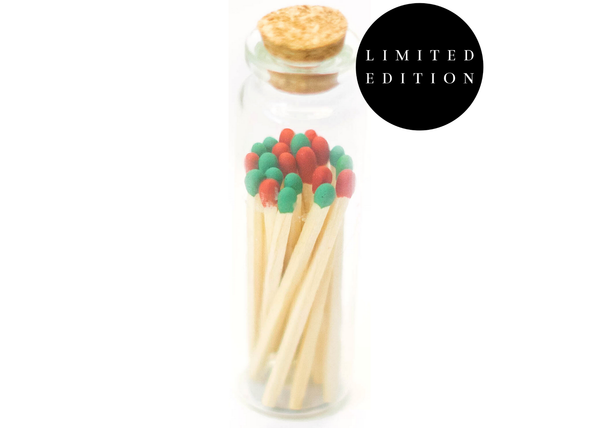 Christmas Matches In Jar