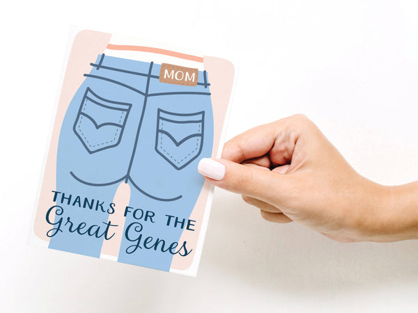Thanks for the Great Genes Greeting Card - HS