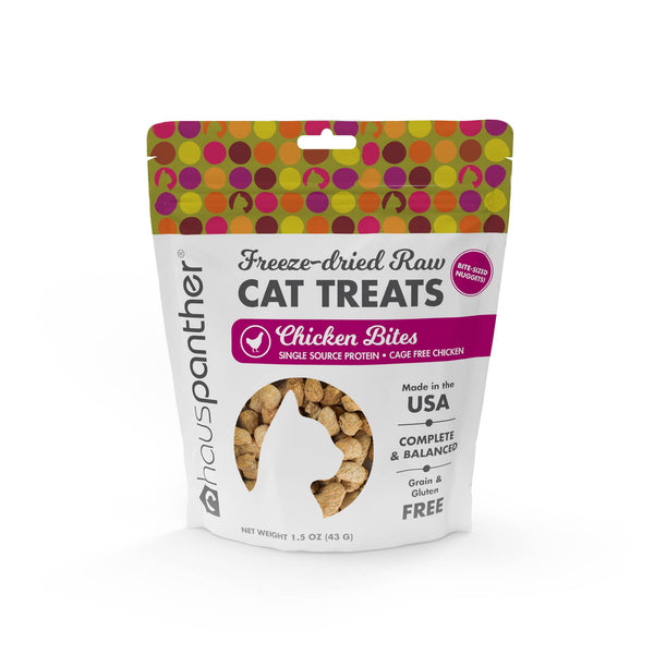 Chicken Bites Freeze Dried Raw Cat Treats 1.5 oz