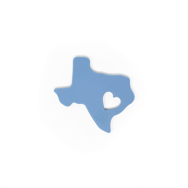 Texas Silicone Teether | Slate