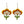 Load image into Gallery viewer, 70s Tulip Earrings
