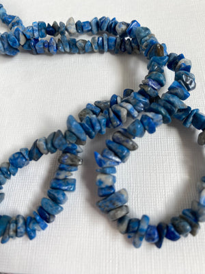 Lapis Lazuli Layering Necklace - 1