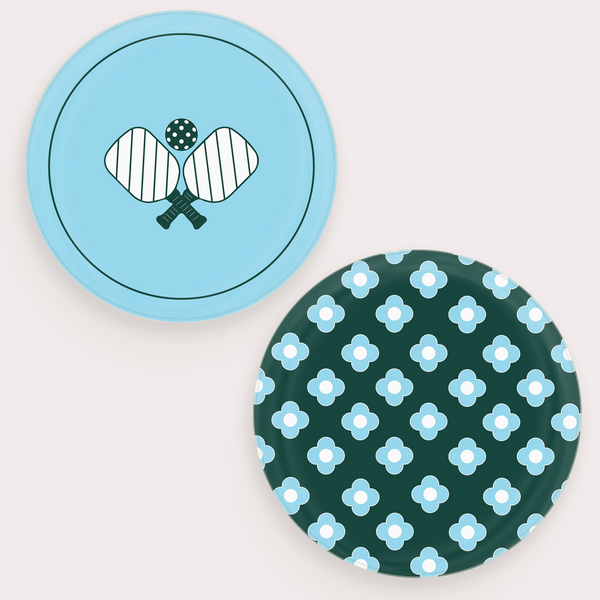 Reversible Pickleball Coaster Set - 1