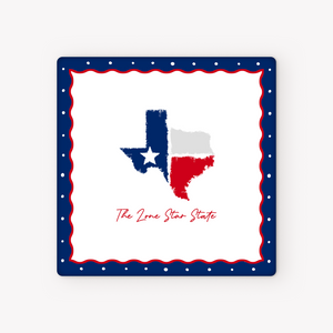 The Lone Star State Ceramic Coaster  - 1