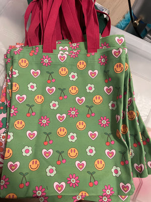 Green Groovy Tote - 1
