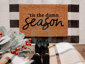 'Tis The Damn Season Doormat - 1
