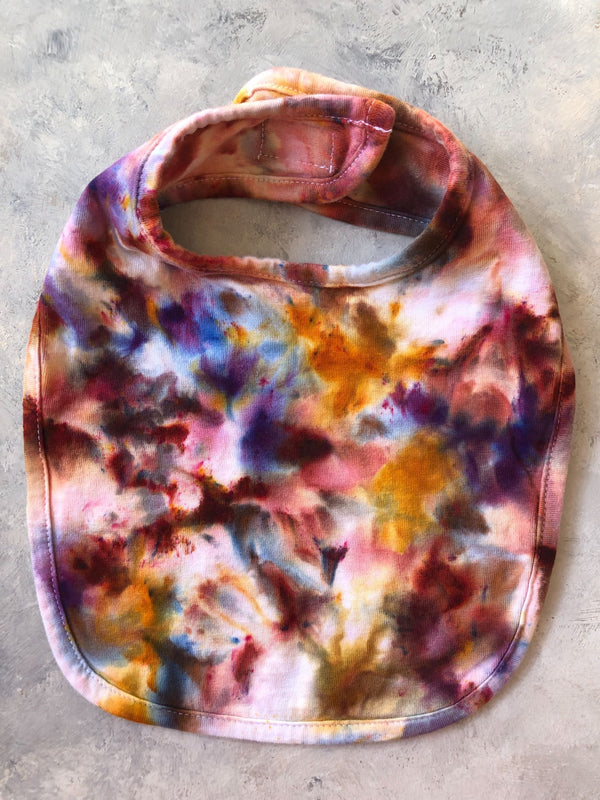 Dyed Cotton Baby Bib - 4