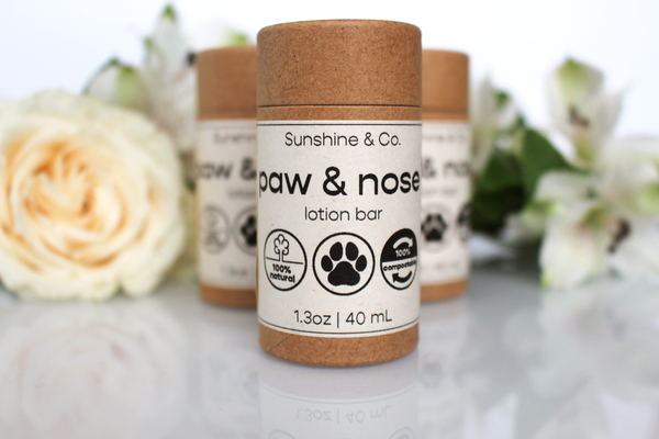Natural Paw & Nose Healing Balm  |  Pet Lotion Bar - 4