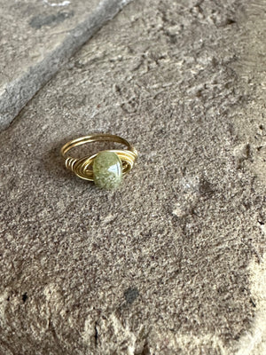 Green garnet  - 1