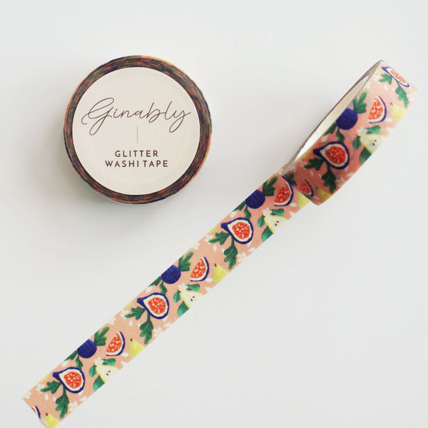 Glitter Fig Washi Tape - 1