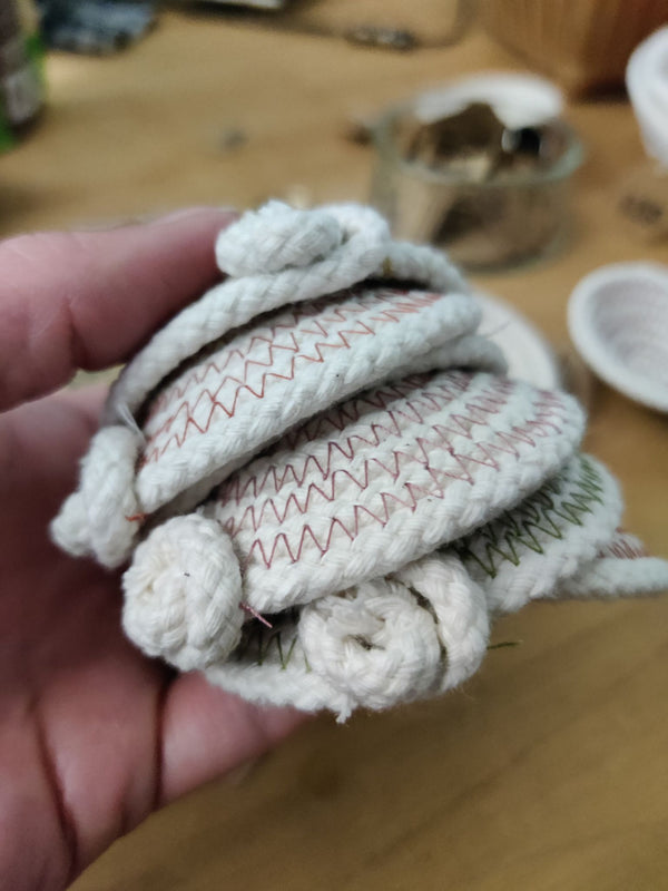 Tiny Cotton Rope Bowl - Multiple Colors - 9