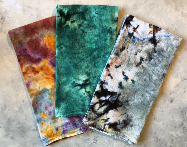 Dyed Cotton Dishtowels - 1