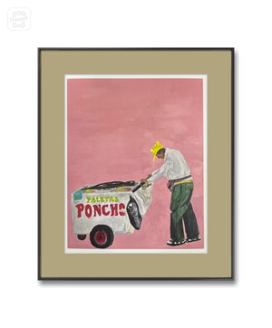 Paletero Ice Cream Man Giclée Art Print - 1