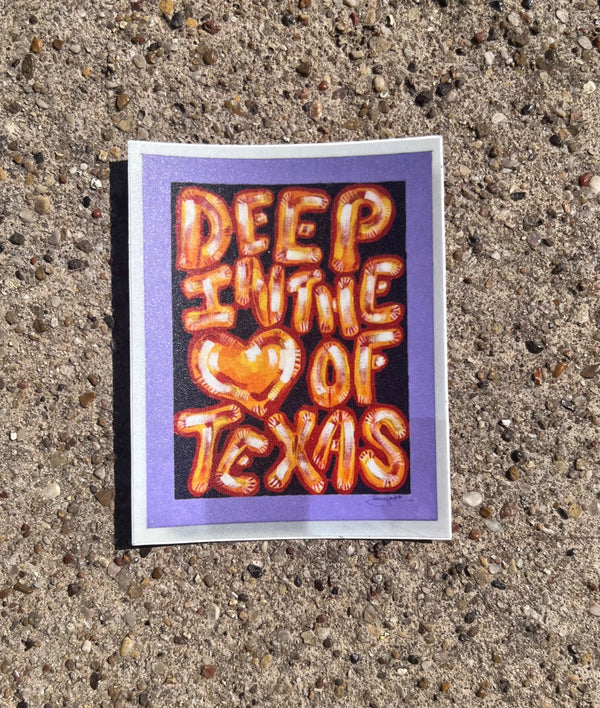 Heart of Texas Sticker - 1