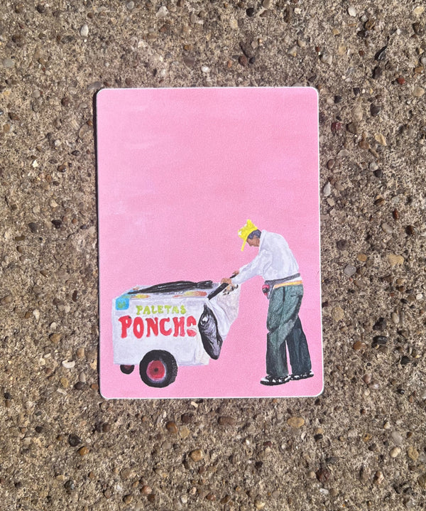 Paletero Ice Cream Man Sticker - 1