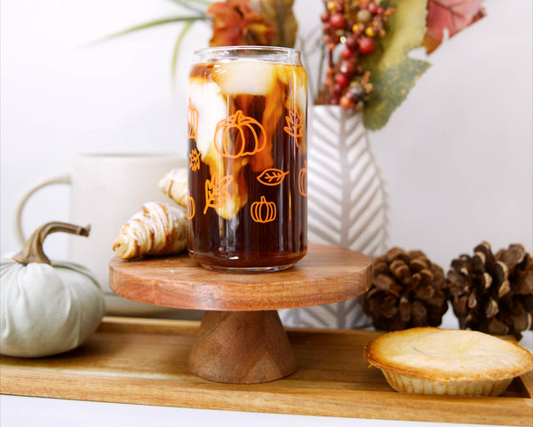 Fall Glass Can