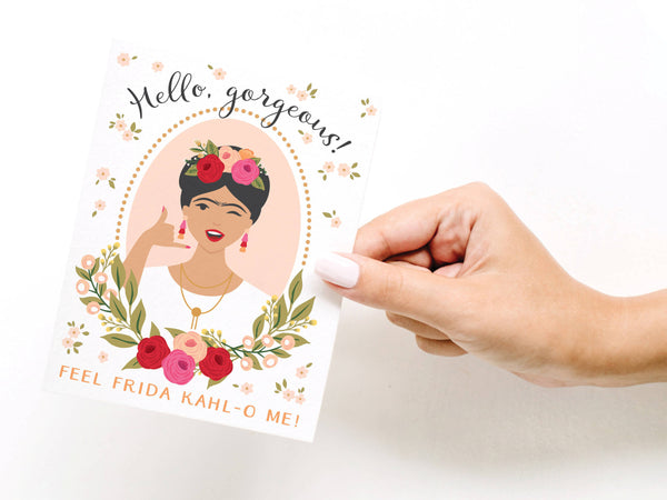 Hello Gorgeous Greeting Card - DS