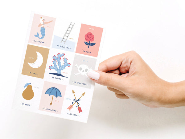 Loteria Greeting Card - DS