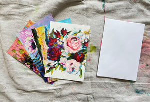 Four 5x7 art prints with envelopes - 1