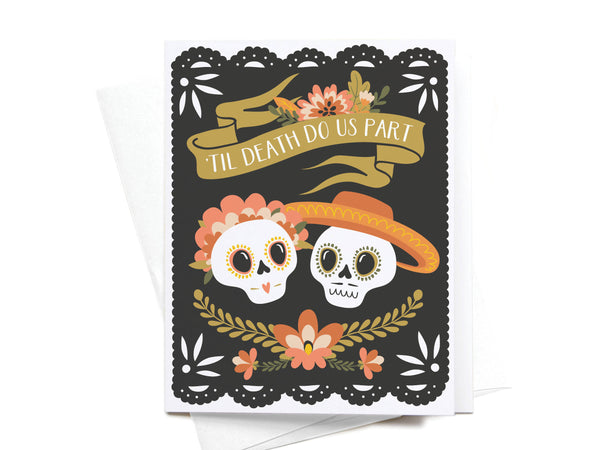 Til Death Do Us Part Greeting Card - HS