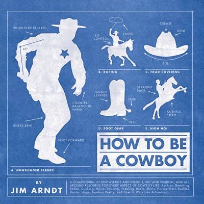 How to Be a Cowboy Book