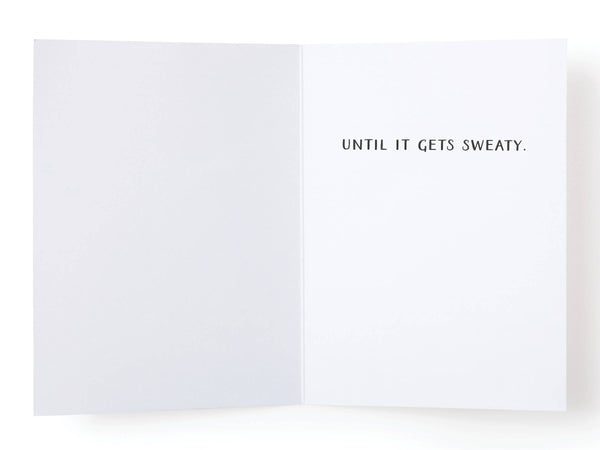 I Just Want to Hold Your Hand Greeting Card - DS