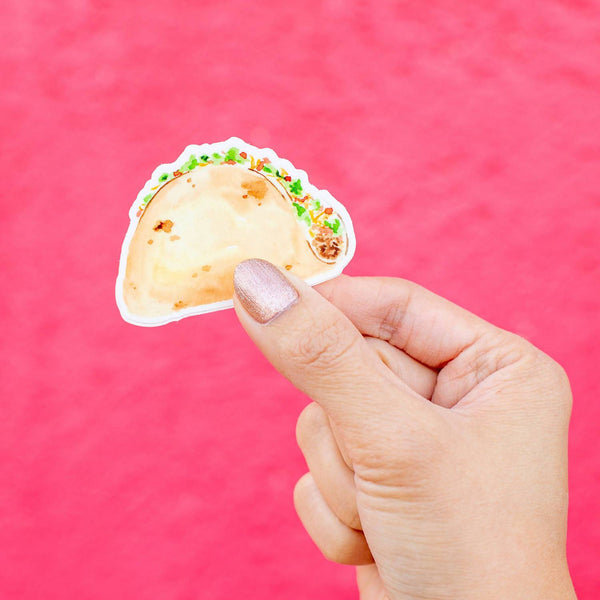 Taco Sticker