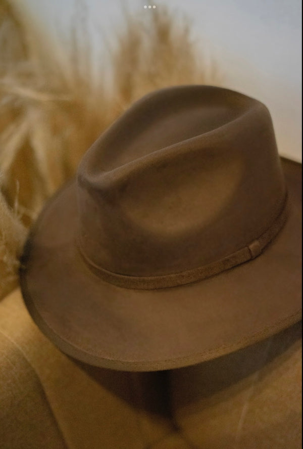 Explorer Brown Hat - Small Brim - 3