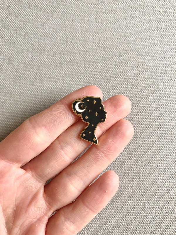 Cosmic Lady Enamel Pin