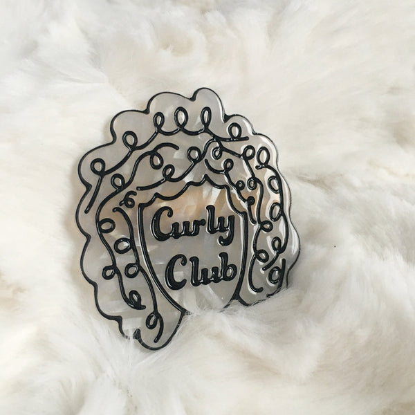 Curly Club Hair Clip - 1